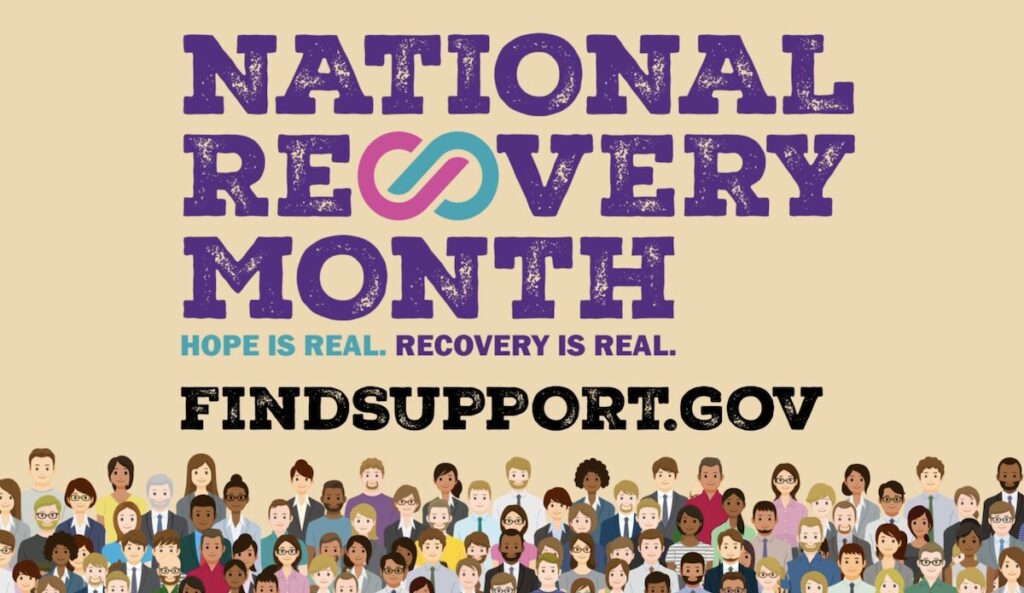 National Recovery Month and Problem Gambling Support 2023